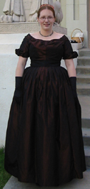 1836 Evening Dress