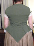 bodice and skirt