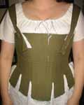 corset mockup