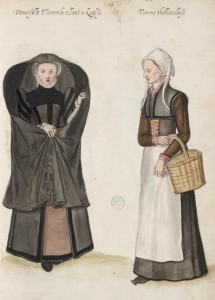 Flemish gentlewoman and Dutch woman