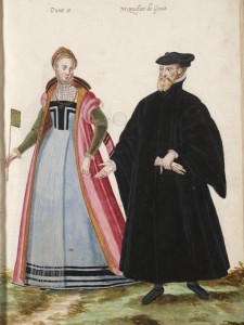 Genoan lady and nobleman