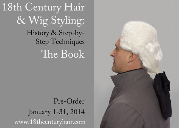 18th C. Hair Wig Styling Book Boys D mod