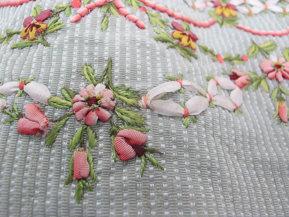 18th Century Ribbon Embroidery