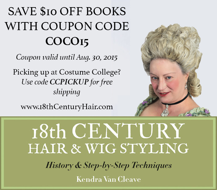 18th Century Hair & Wig Styling Book — SALE!