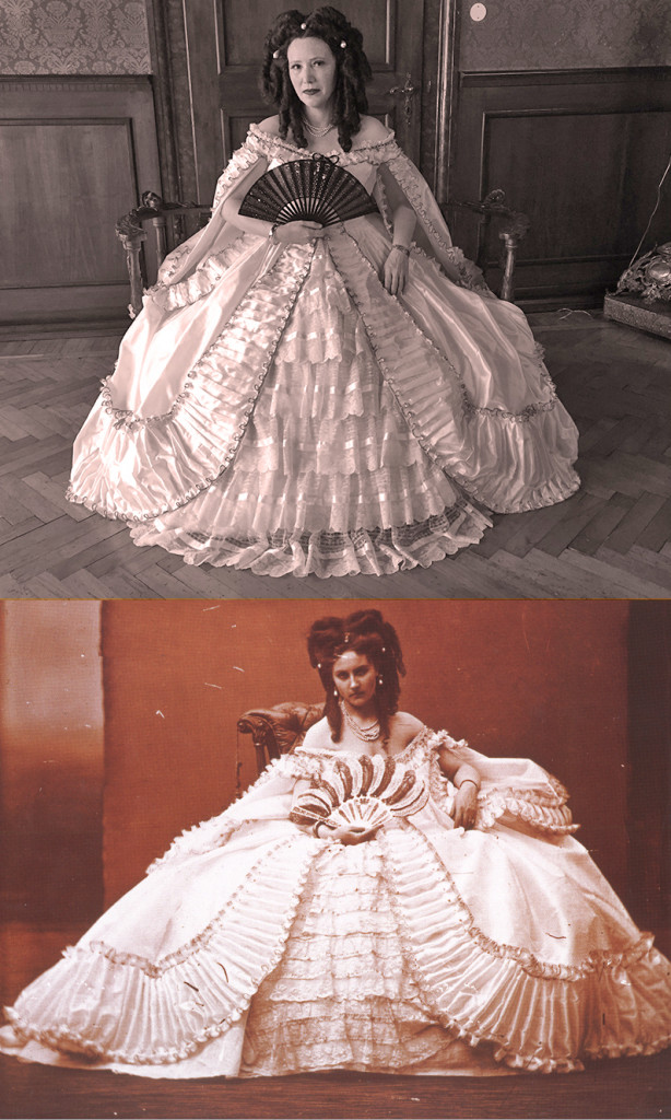 Countess of Castiglione costume reproduction