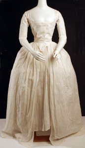 Robe à l'Anglaise, British, ca. 1780, Metropolitan Museum of Art