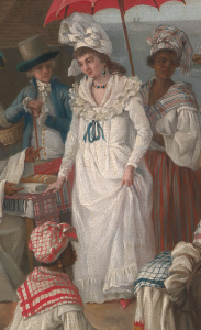 Linen Market, Dominica by Agostino Brunias, c. 1780, Yale Center for British Art