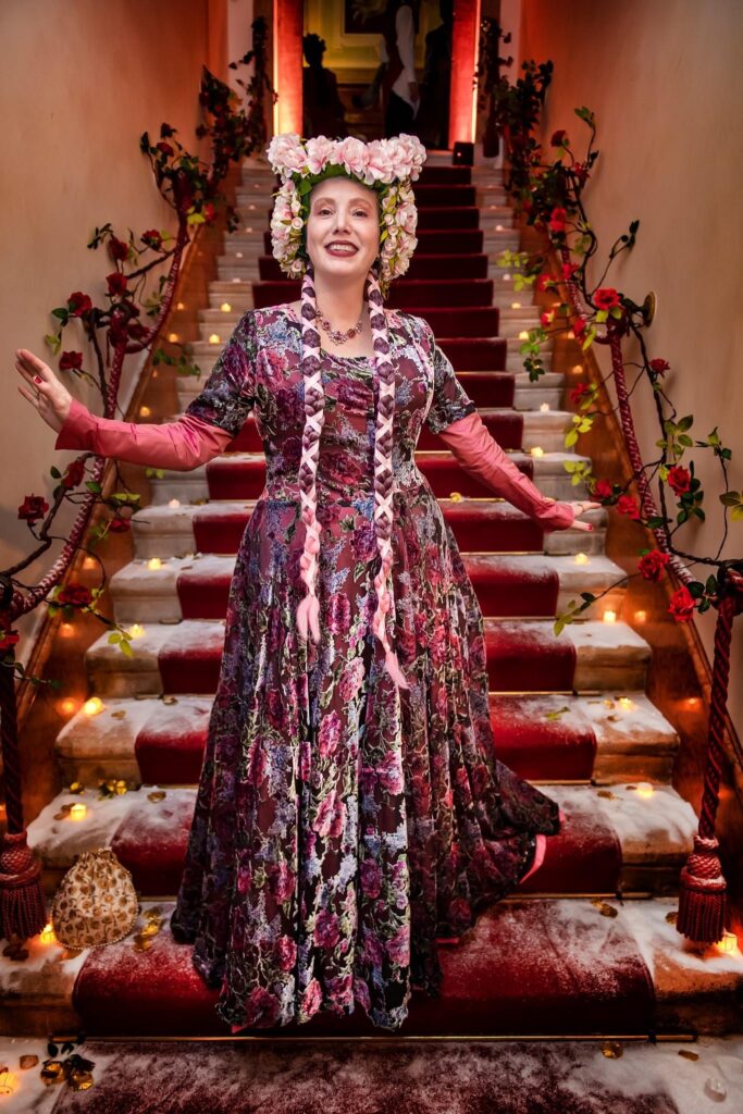 Medieval "Briar Rose" ensemble