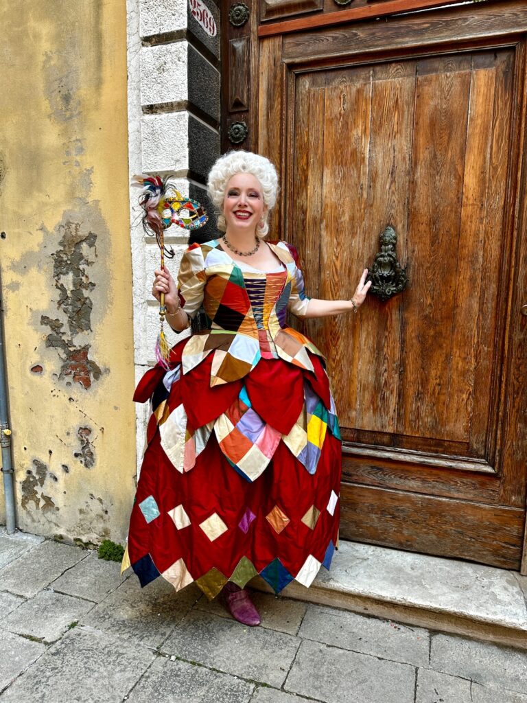 18th century commedia costume