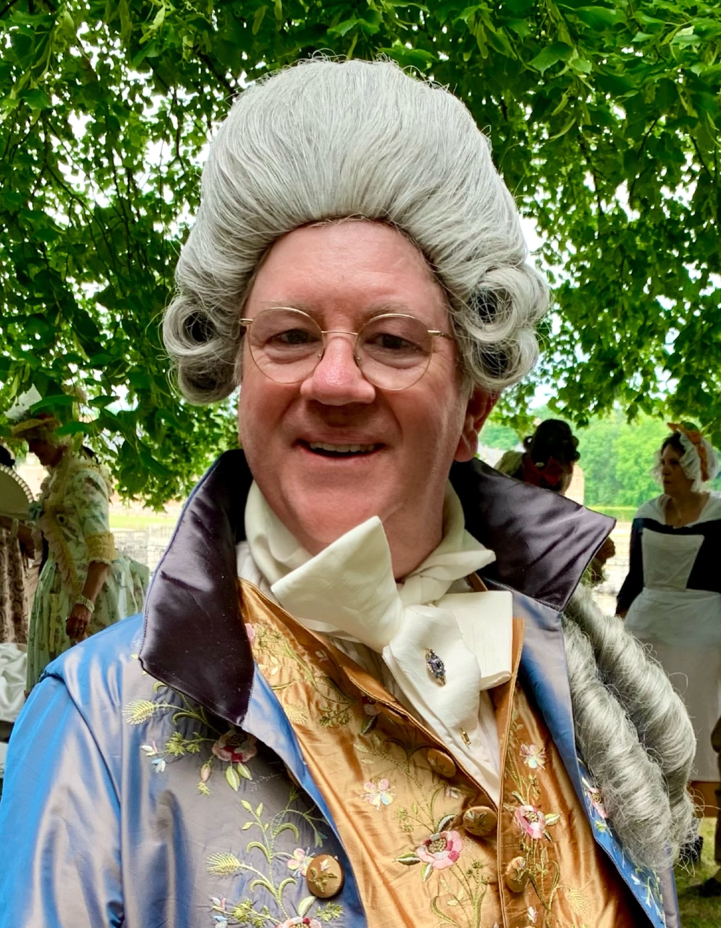 1770s tall man's wig