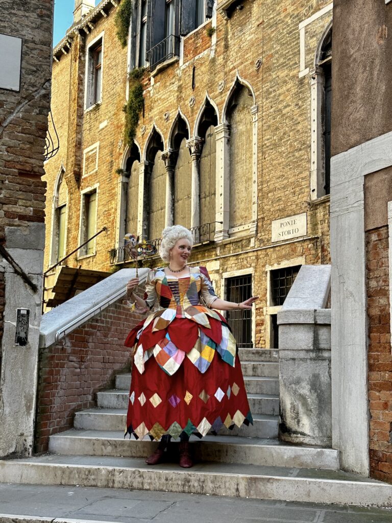 18th century commedia costume